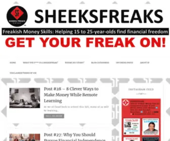 Sheeksfreaks.com(Achieve Early Financial Freedom) Screenshot