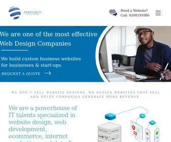 Sheeltech.com(Best Website Design Company in Ghana) Screenshot