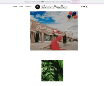 Sheenapradhan.com(Sheena Pradhan) Screenshot