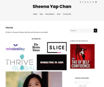 Sheenayapchan.com(Sheena Yap Chan) Screenshot