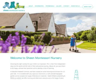 Sheenmontessorinursery.co.uk(Sheen Montessori Nursery) Screenshot