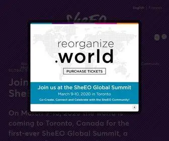 Sheeo.world(A Global Community of Radically Generous Women) Screenshot