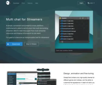 Sheep.chat(Multi chat for Streamers) Screenshot
