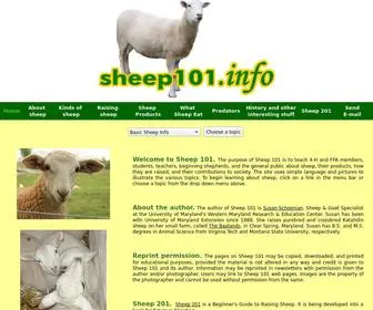 Sheep101.info(Sheep 101) Screenshot