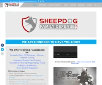 Sheepdogfamilydefense.com(Sheepdog Family Defense) Screenshot