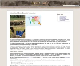 Sheephapmap.org(International Sheep Genomics Consortium) Screenshot