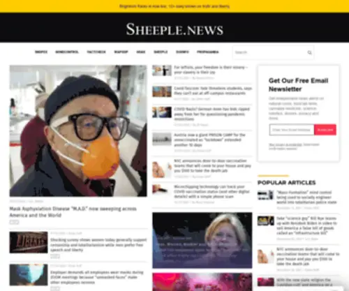 Sheeple.news(Sheeple News) Screenshot