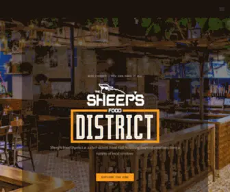 Sheepsfooddistrict.com(Sheep's Food District) Screenshot