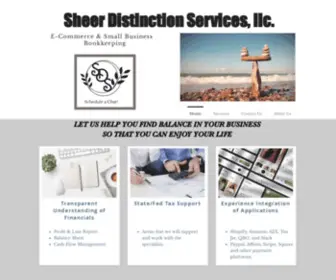 Sheerdistinction.com(Sheer Distinction Services) Screenshot