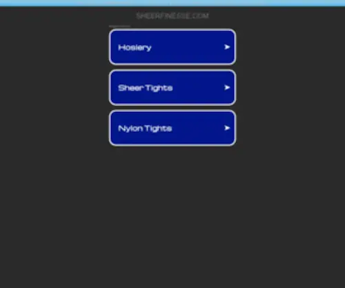 Sheerfinesse.com(sheerfinesse) Screenshot