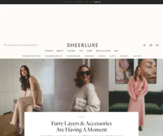 Sheerluxe.com(Your Guide To Your Best Life) Screenshot