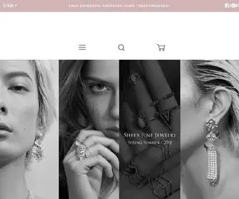 Shees.com(SHEE’S FINE JEWELRY believes in DAILY LUXURY. Each design) Screenshot