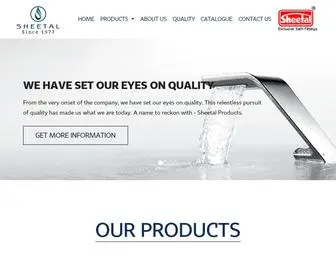 Sheetalproducts.com(Sheetal Products) Screenshot