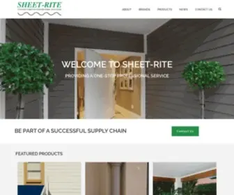 Sheetrite.co.za(Sheet-Rite) Screenshot