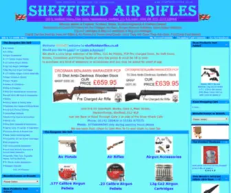 Sheffieldairrifles.co.uk(PCP) Screenshot