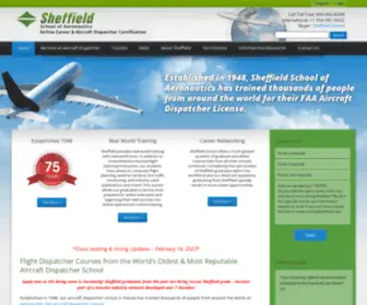 Sheffield.com(Flight Dispatcher Courses) Screenshot