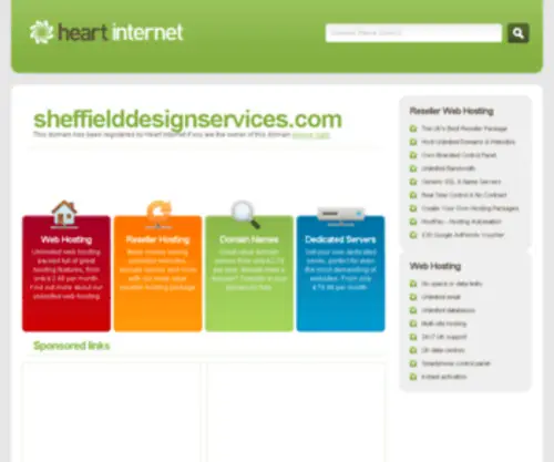 Sheffielddesignservices.com(Web Design Sheffield) Screenshot