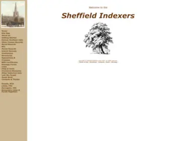 Sheffieldindexers.com(The Sheffield Indexers) Screenshot