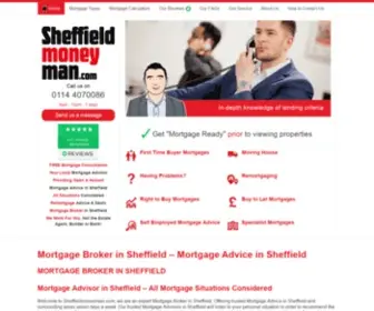 Sheffieldmoneyman.com(Mortgage Broker in Sheffield) Screenshot