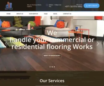 Sheffielduae.com(Sheffield Technical Services) Screenshot