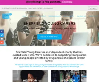 Sheffieldyoungcarers.org.uk(Sheffieldyoungcarers) Screenshot