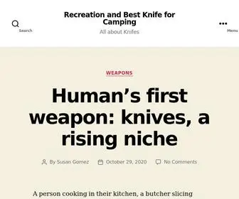 Shefftek.com(All about Knifes) Screenshot