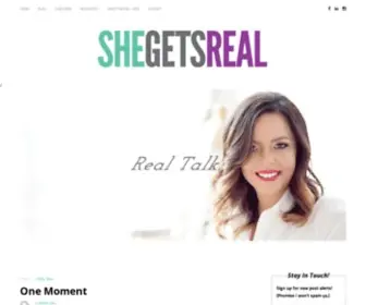 Shegetsreal.com(It's time) Screenshot