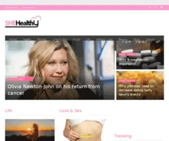 Shehealthy.com(Shehealthy) Screenshot