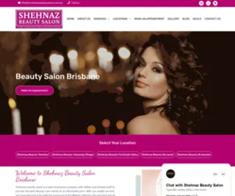 Shehnazbeautysalon.com.au(Shehnaz Beauty Salon) Screenshot