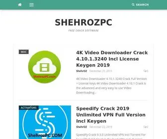 Shehrozpc.com(Download Free Software) Screenshot