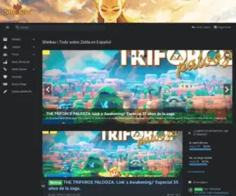 Sheikav.com(Todo sobre Zelda en Español) Screenshot