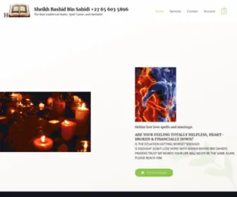 Sheikhrashidbinsahidi.com(Contact Support) Screenshot