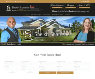 Sheikhshamsher.com(Sheikh Shamsher) Screenshot