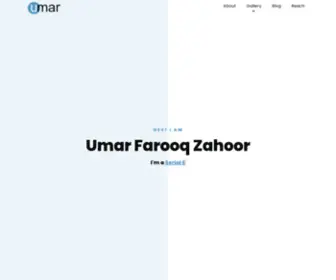 Sheikhumarfarooq.com(Umar Farooq Zahoor) Screenshot