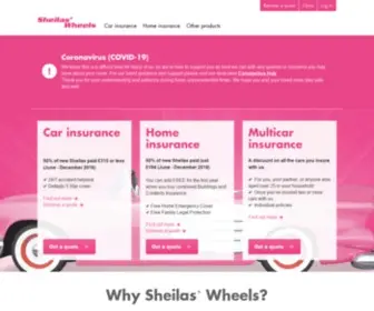 Sheilaswheels.com(You express yourself from your clothes to your car) Screenshot