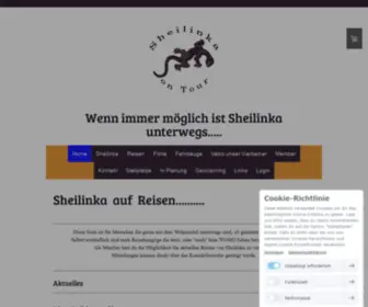 Sheilinka-ON-Tour.ch(Sheilinka auf Reisen) Screenshot