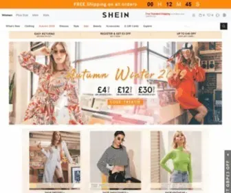 Shein.co.uk(Women's & Men's Clothing) Screenshot