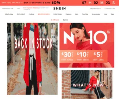 Shein.com(SHEIN damesmode ) Screenshot
