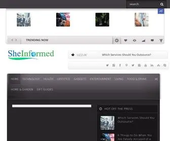 Sheinformed.com(S.H.E) Screenshot