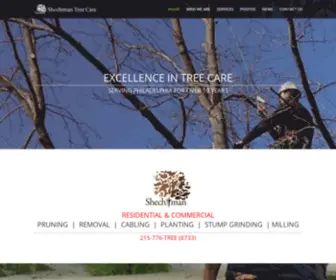 Shektree.com(Shechtman Tree Care) Screenshot