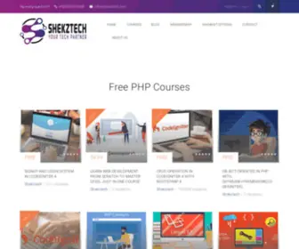 ShekZtech.com(Shekz Tech) Screenshot