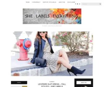 Shelabelseverything.com(Fashion, Beauty & Lifestyle) Screenshot