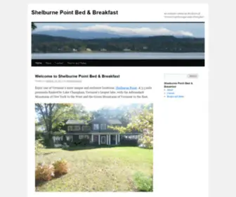 Shelburnepoint.com(Shelburne Point Bed & Breakfast) Screenshot