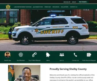 Shelby-Sheriff.org(Shelby County Sheriff's Office) Screenshot