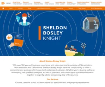 Sheldonbosleyknight.co.uk(Estate Agents Stratford Upon Avon) Screenshot