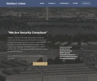 Sheldoncohen.com(Sheldon I) Screenshot