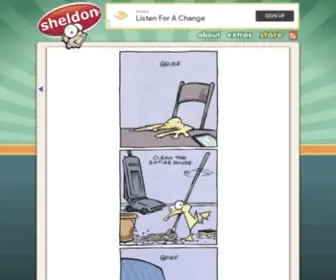 Sheldoncomics.com(Sheldon® Comic Strip) Screenshot