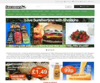 Sheldonsonline.co.uk(Sheldons Online) Screenshot