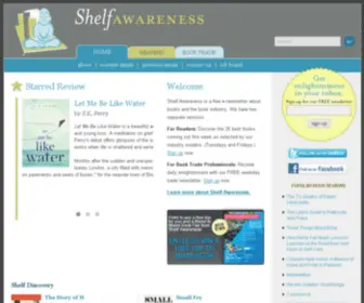 Shelf-Awareness.com(The Web site for Shelf Awareness) Screenshot