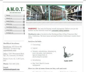 Shelfrack.com(AM.O.T. New and Used Racks) Screenshot
